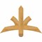 Ekena Millwork Davenport Rough Sawn Timber Gable Bracket, Western Red Cedar, 36"W x 24"H x 2"D x 4"F, 16/12 Pitch GBW036X24X0204DAV00RWR - alternate 1